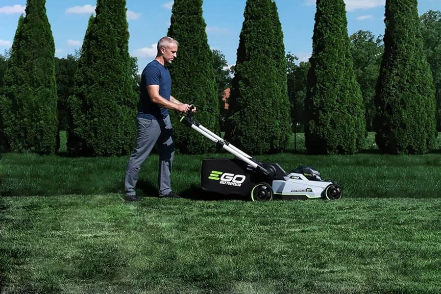 most powerful electric lawn mower