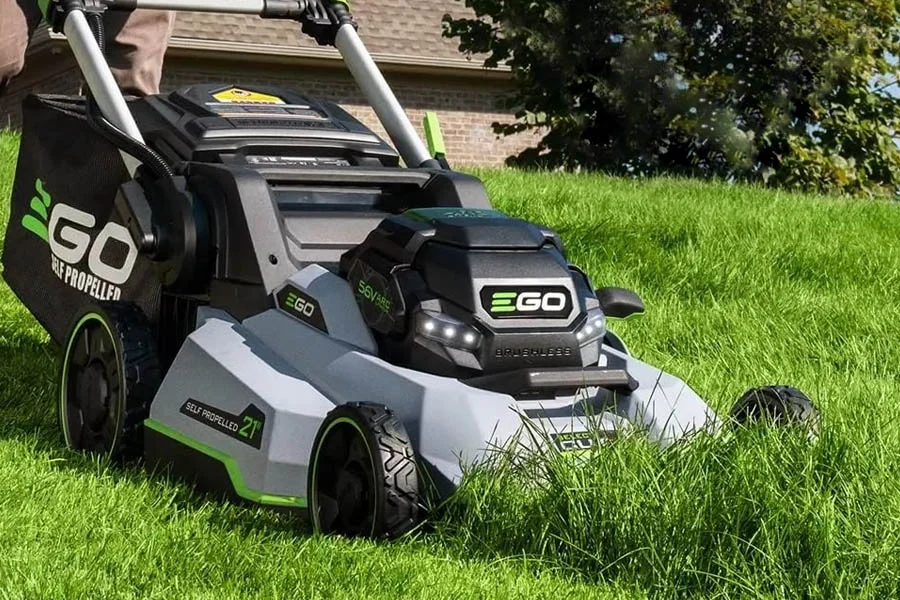 electric push mower