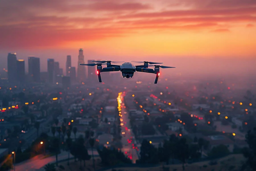 video recording drone